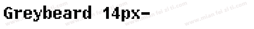 Greybeard 14px字体转换